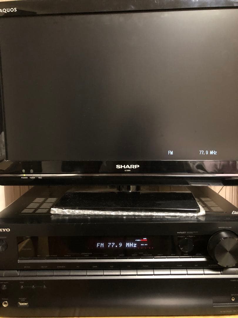 実動品ONKYO7.2chTX-NR646DolbyAtmos対応新品リモコン付