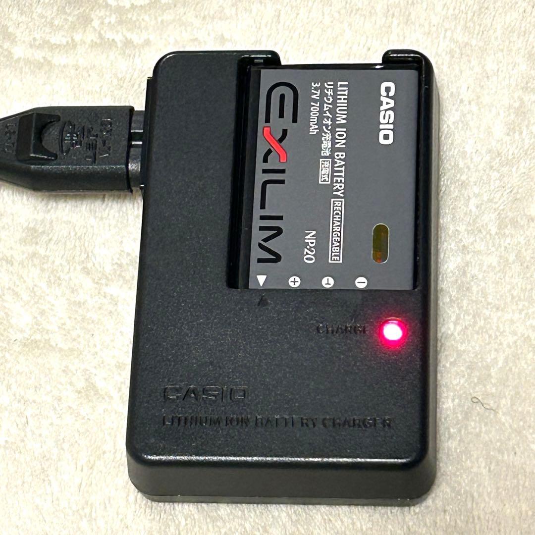 【美品 動作確認済】カシオ エクシリム EX-Z75SR EXILIM ZOOM