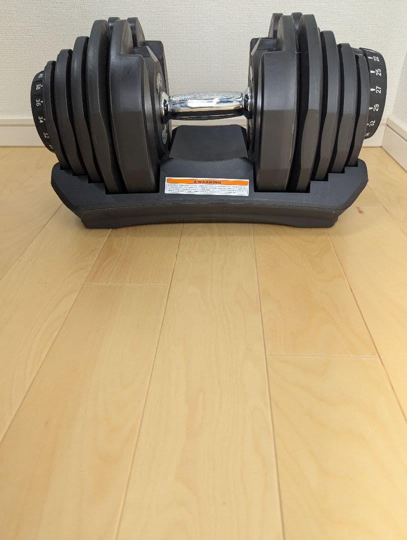 美品　RANKER 40kg 可変式ダンベル