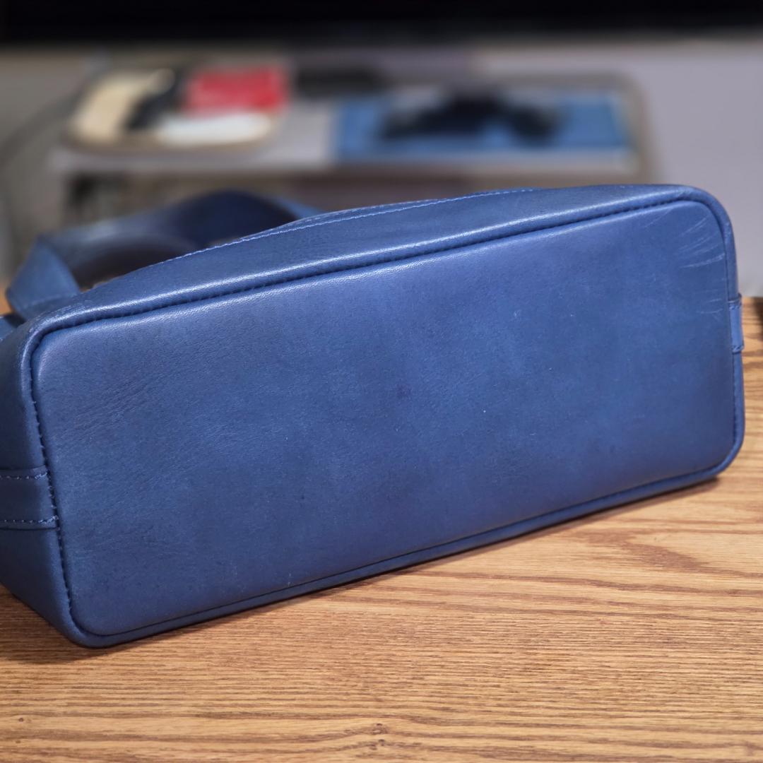 【限定色 ブルー】 土屋鞄 ビークル ハンディストックトート