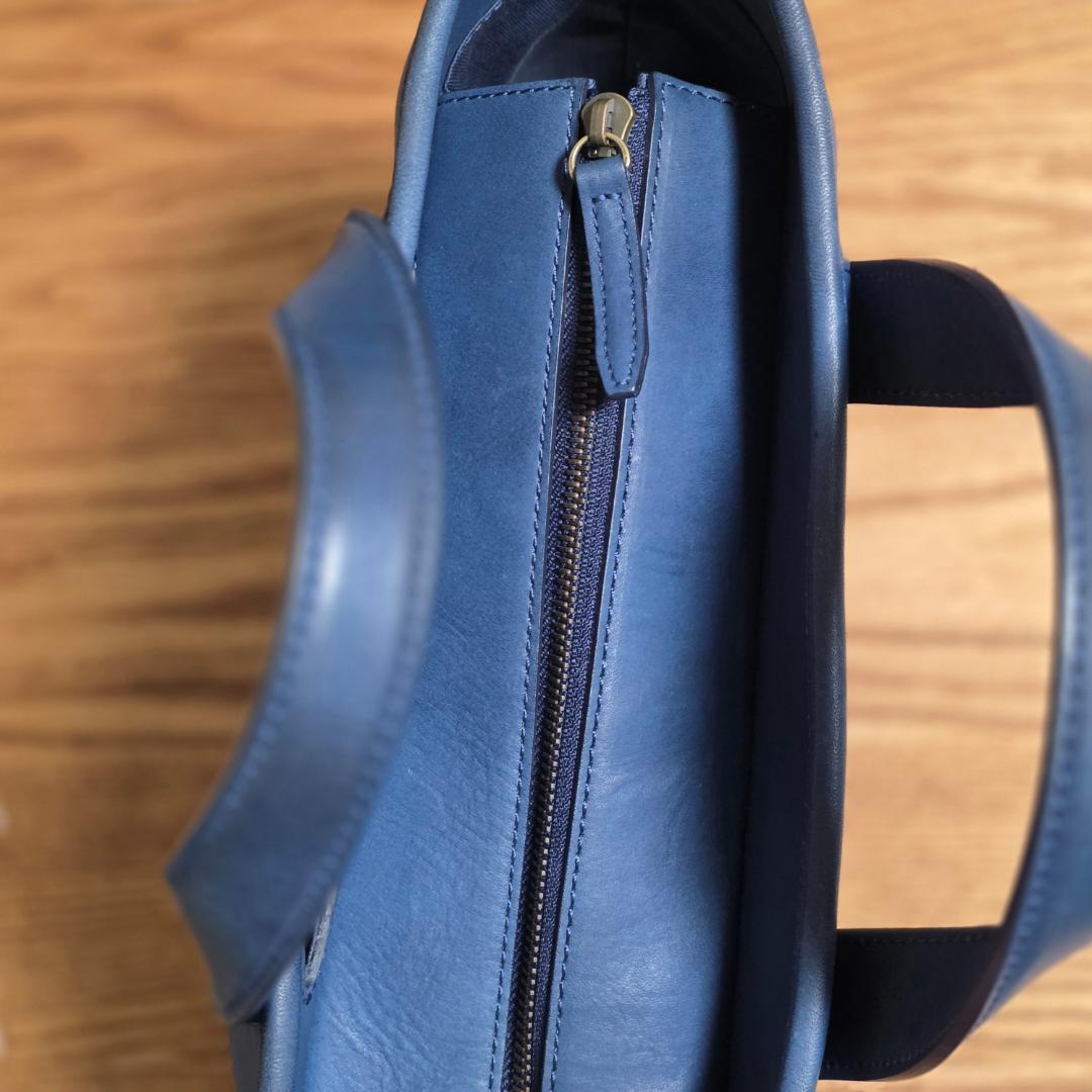 【限定色 ブルー】 土屋鞄 ビークル ハンディストックトート