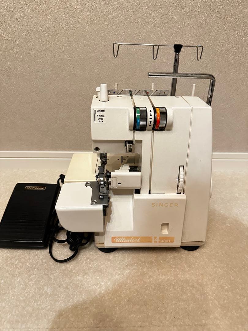 SINGER ミシン 14U831 2本糸 縁かがりミシン シンガー
