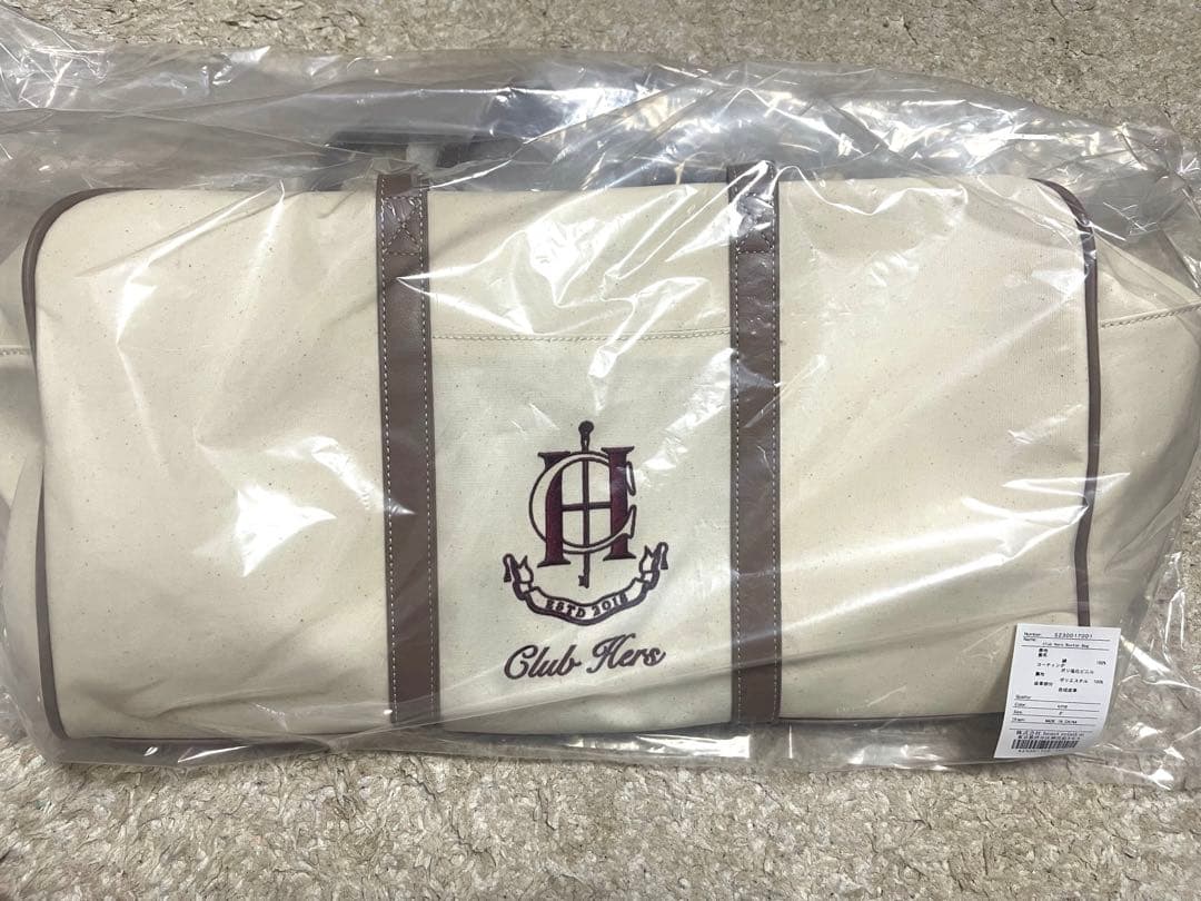 【未使用】Herlipto Club Hers ボストンバッグ