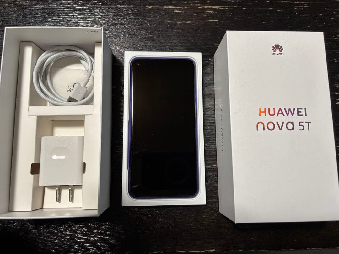 HUAWEI nova 5T 128GB/8GB パープル