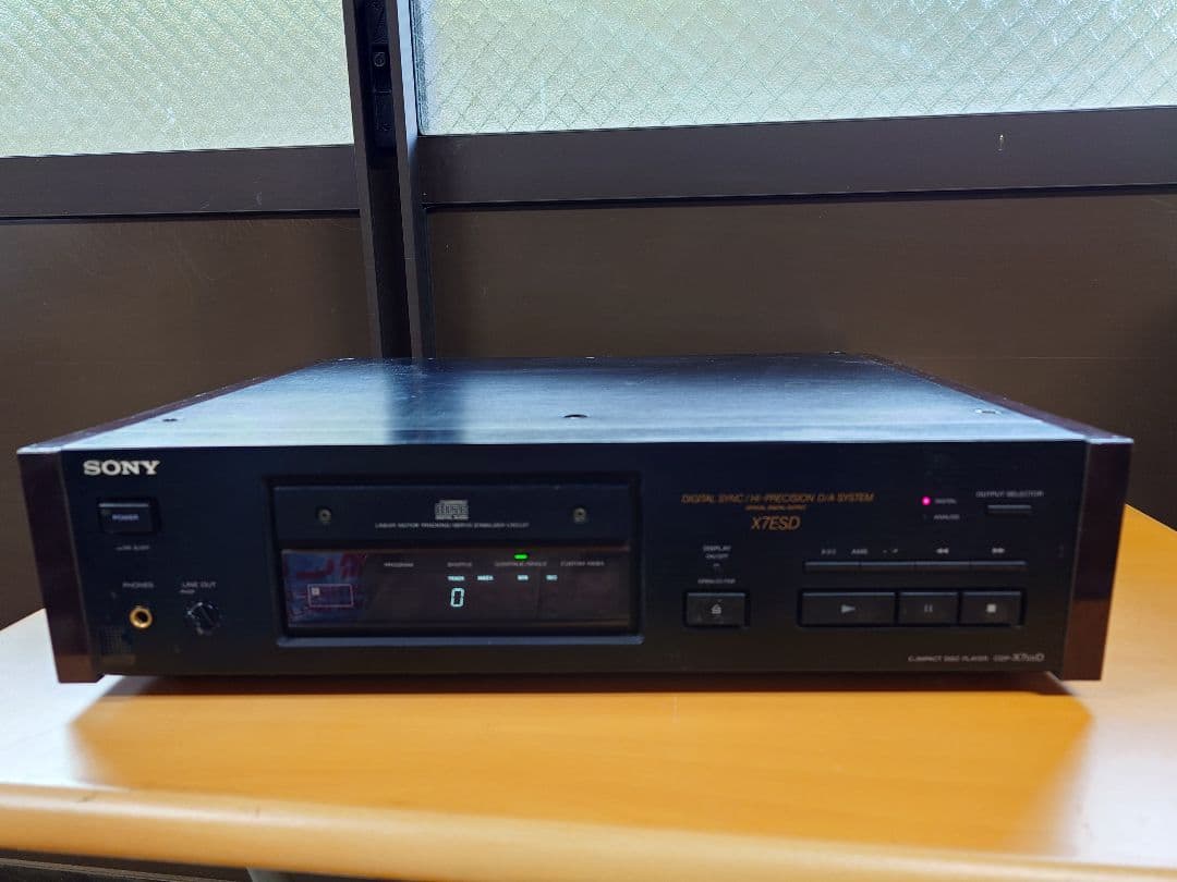 SONY CDプレーヤー CDP-X7 ESD