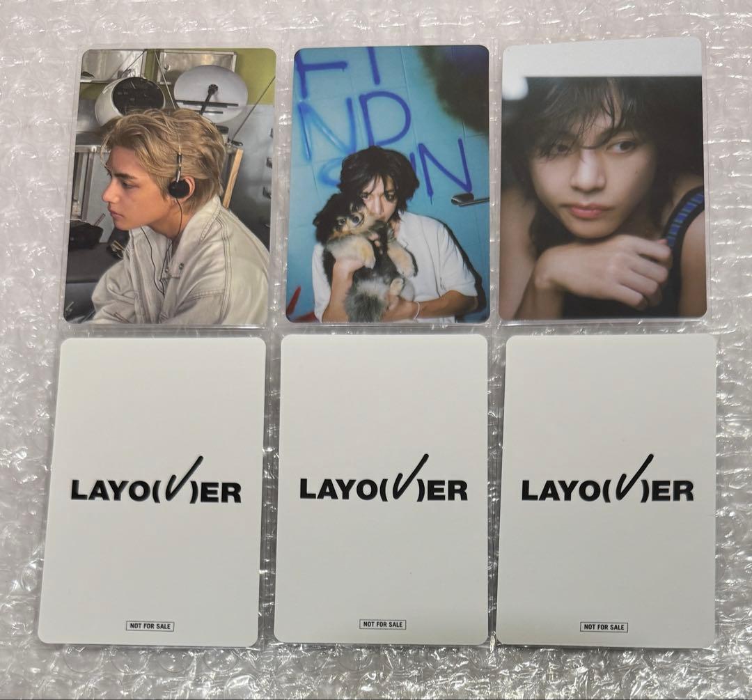 BTS V テヒョン テテ Layover JPFC ラキドロ トレカ