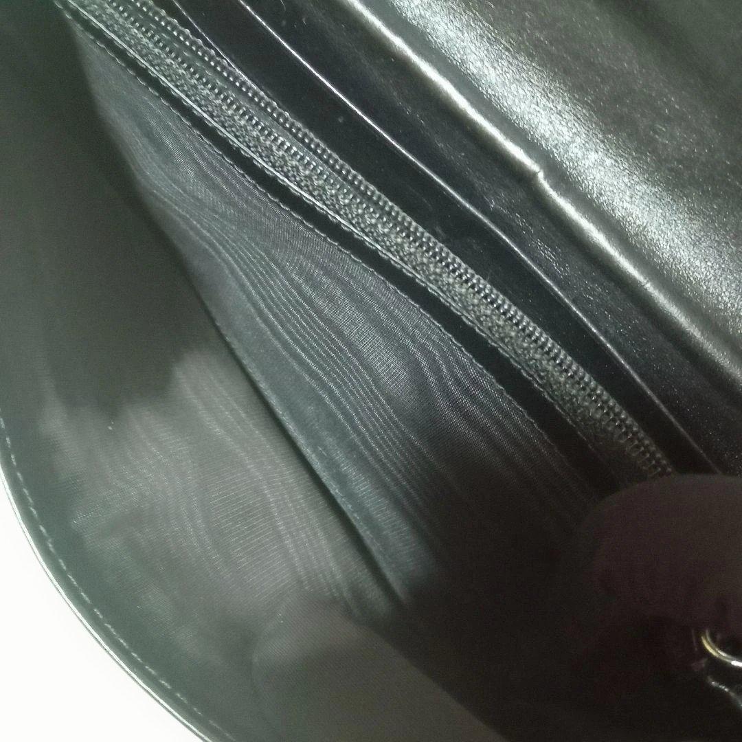 PRADA ブラックナイロン 薄型 長財布 折り財布 三角ロゴ メンズ