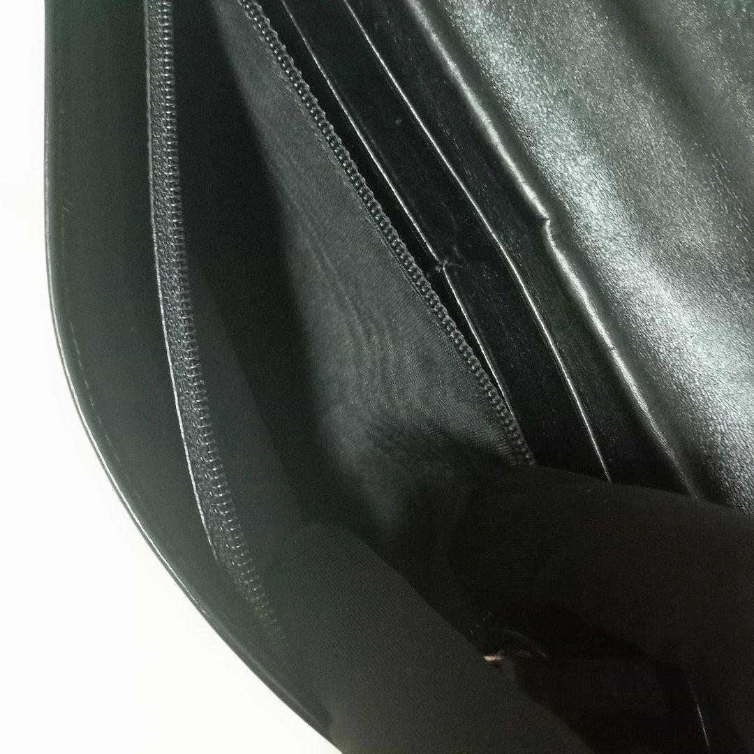 PRADA ブラックナイロン 薄型 長財布 折り財布 三角ロゴ メンズ