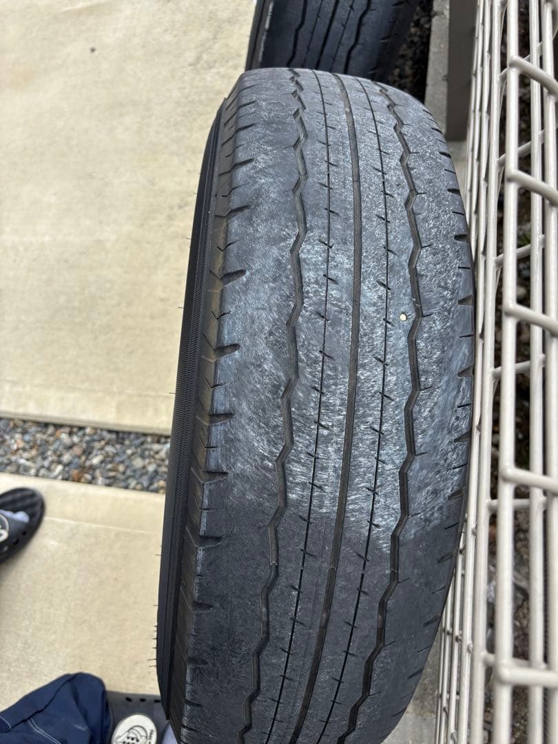 175/80R15 タイヤ＋ホイール4本セット 2019年43週
