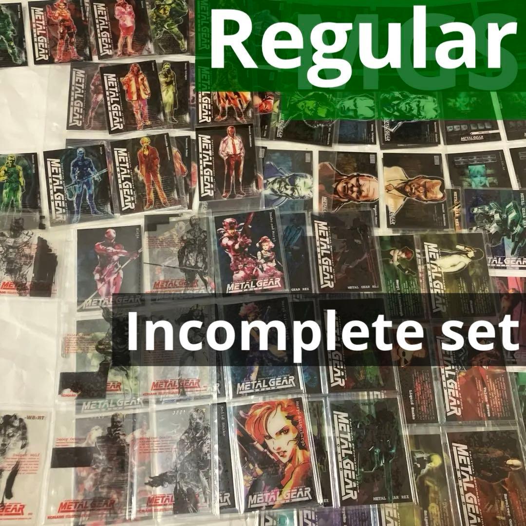 その他 L GEAR SOLID TRADING CARD Regular