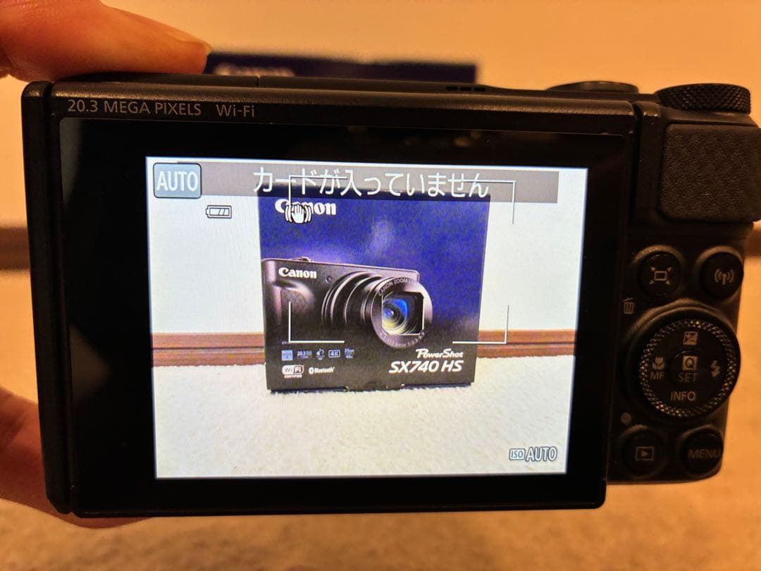 Canon PowerShot SX740hs ブラック