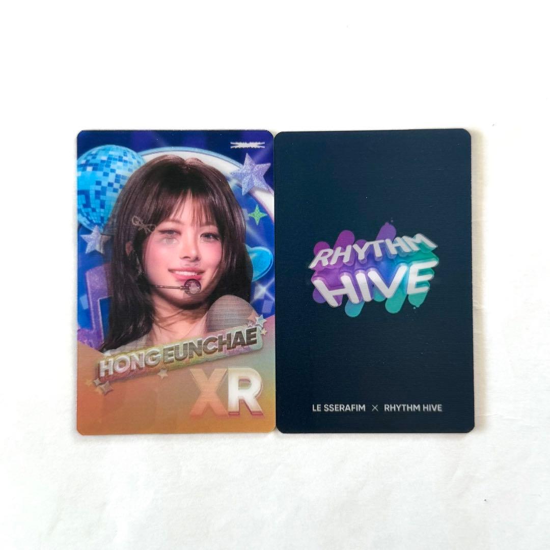 LE SSERAFIM リズムハイブ ウンチェ ソウルアンコン レンチキュラー