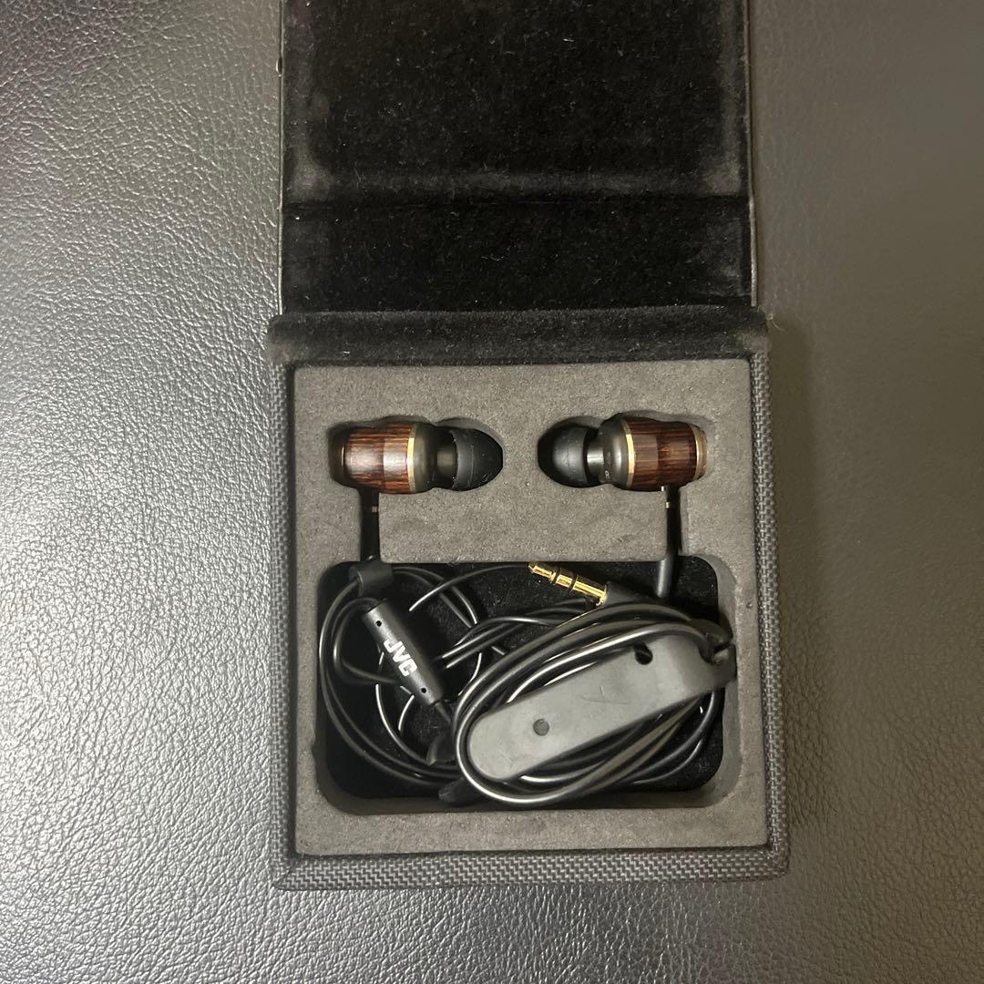 JVC HA-FX750 WOODシリーズ カナル型イヤホン ハイレゾ音源対応