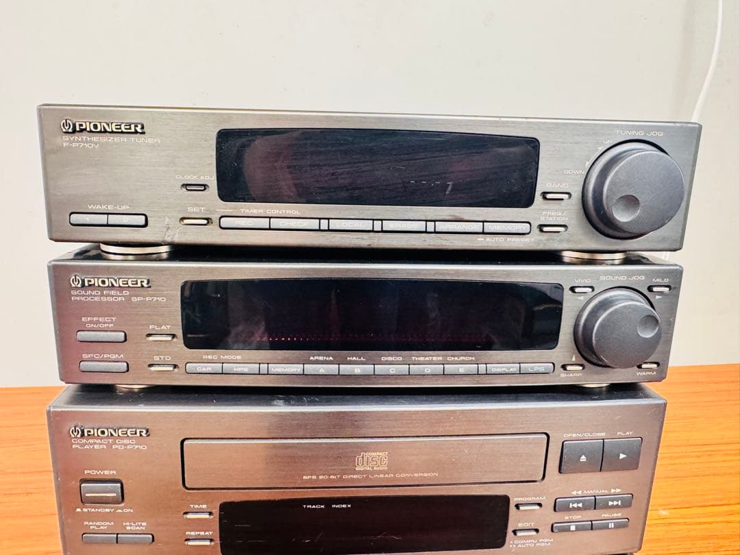 Pioneer ミニコンポ 4点セット A-P710 リモコン付 動作品