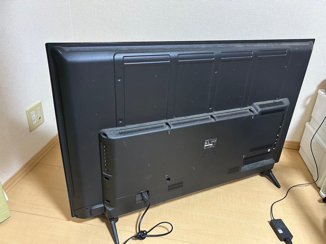 【液晶割れジャンク】50インチ QLED液晶テレビ 2020年製 部品取 通電可