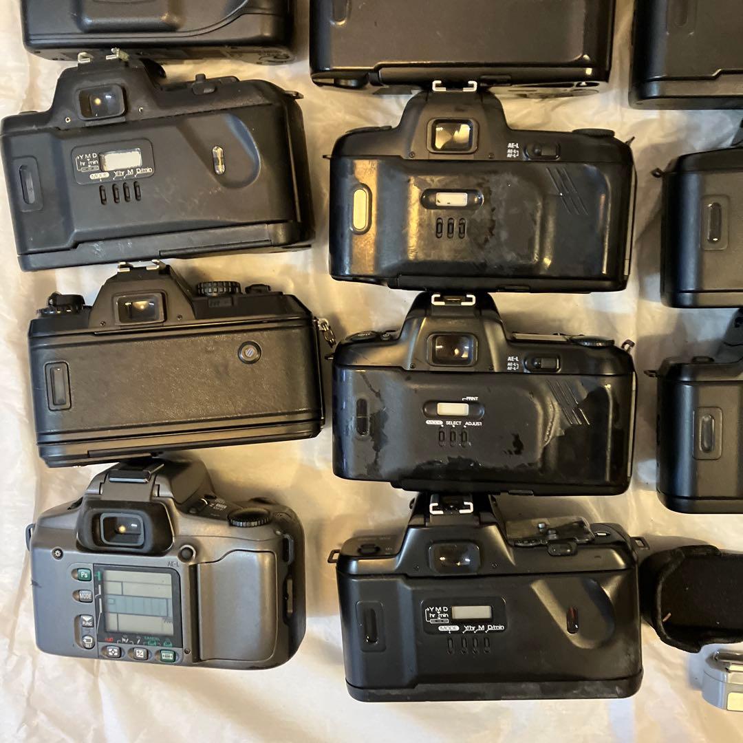 フイルムカメラ　18個　まとめ売り　NIKON セット　ジャンク　デジカメ3個