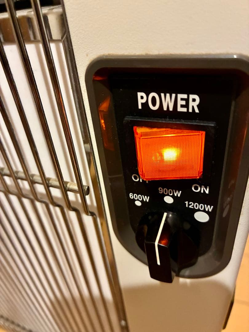 【中古良品】サンラメラ 1200W型 遠赤外線セラミックヒーター【動作確認済】