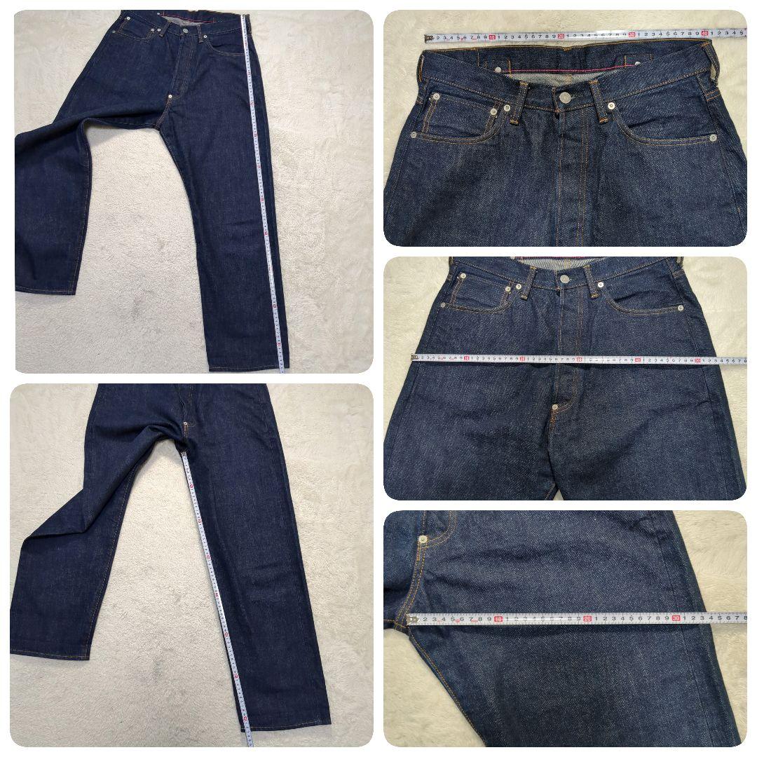 ✨赤耳！シンチバック！w30✨Ordinary fits ワイド濃紺 日本製