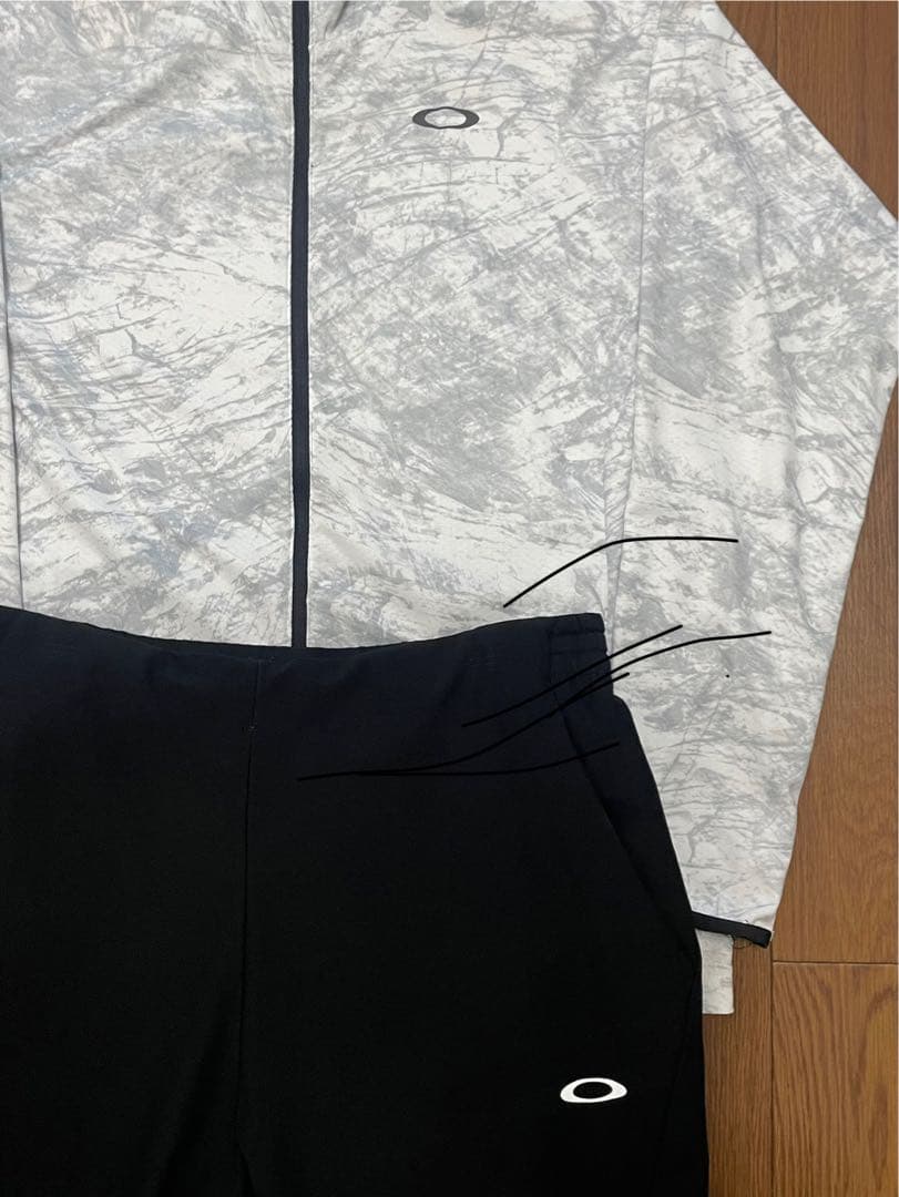 美品　オークリージャージ上下　Lサイズ