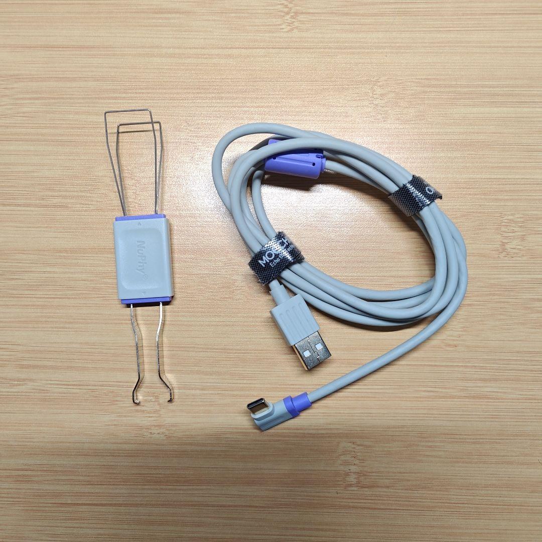 NuPhy AIR60 HE ロープロファイルラピッドトリガーキーボード