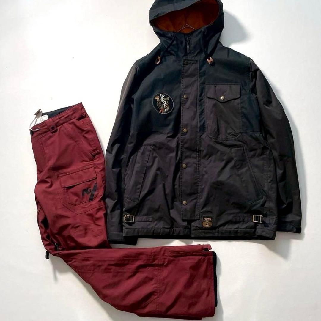 K*i様 【高機能】バートン アナログ スノーボードウェア 上下セット 中綿入り