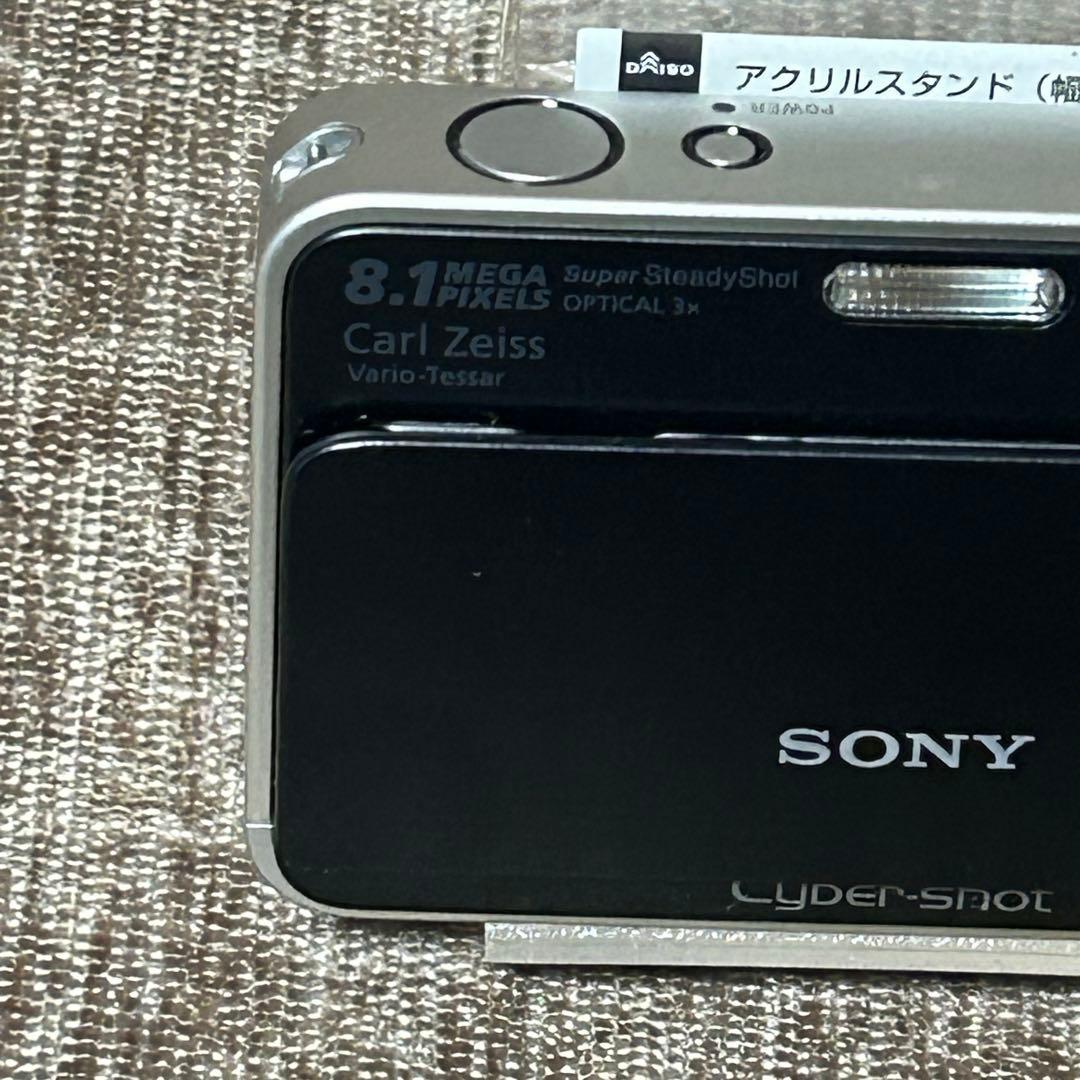 完動美品　箱・付属品付き　SONY DSC-T2 サイバーショット ブラック