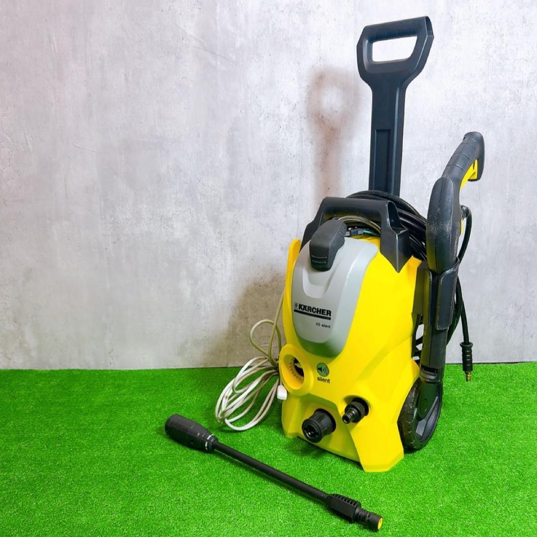 高圧洗浄機ケルヒャーK3サイレント ( 60Hz ) 西日本
