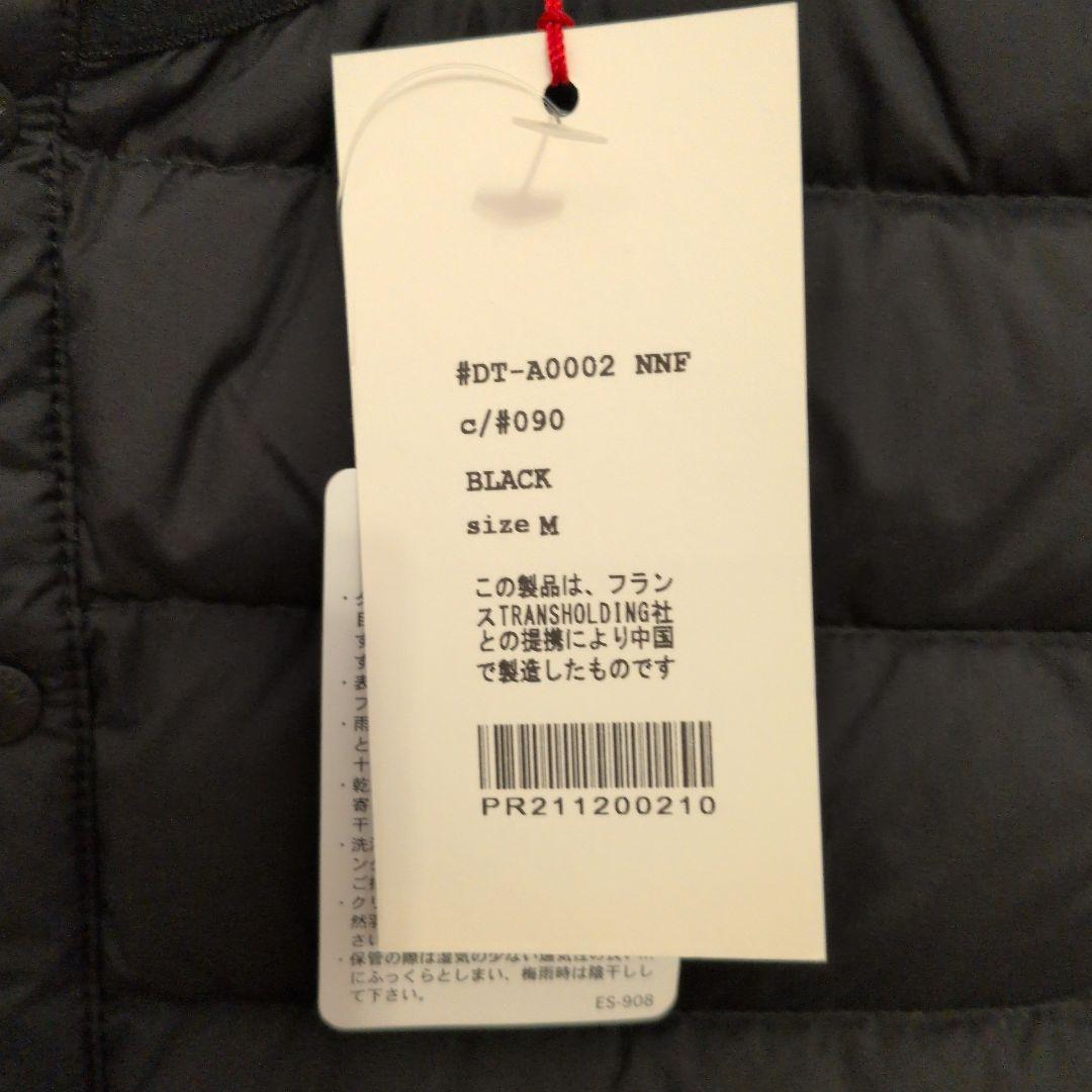 DANTON ブラック ダウンベスト M #DT-A0002 NNF