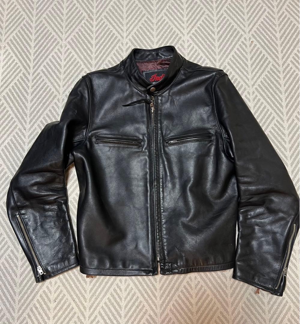 Indian レザージャケット サイズ38