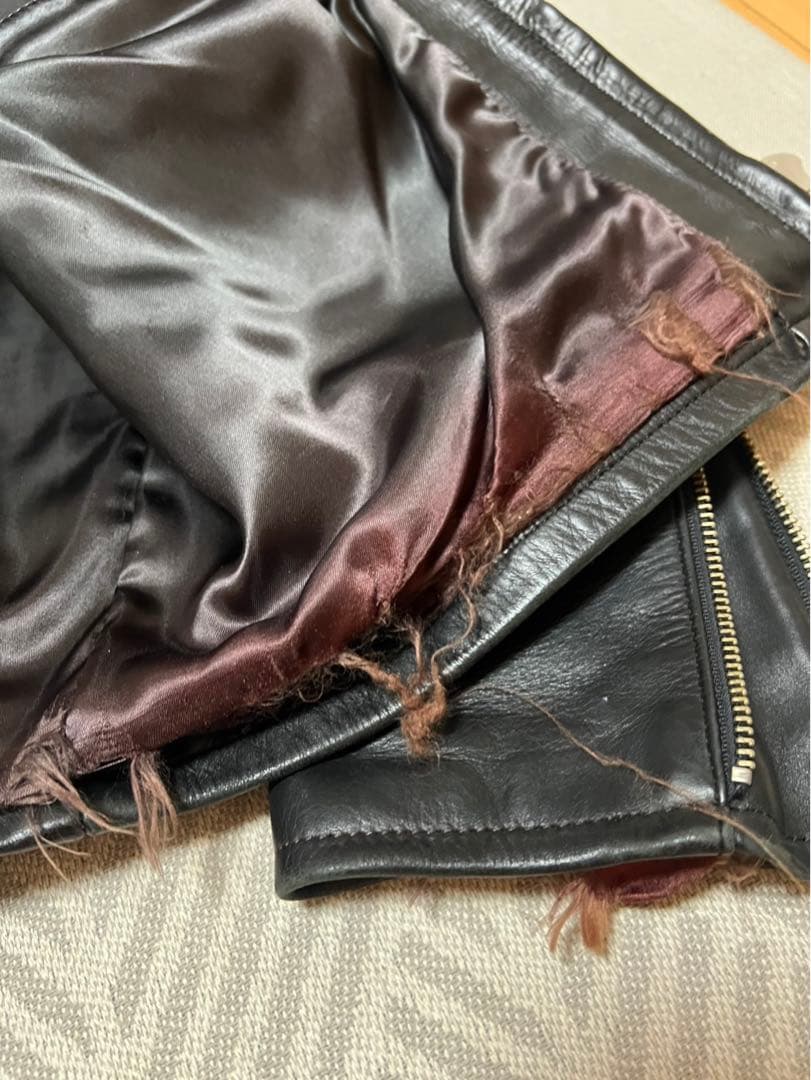 Indian レザージャケット サイズ38