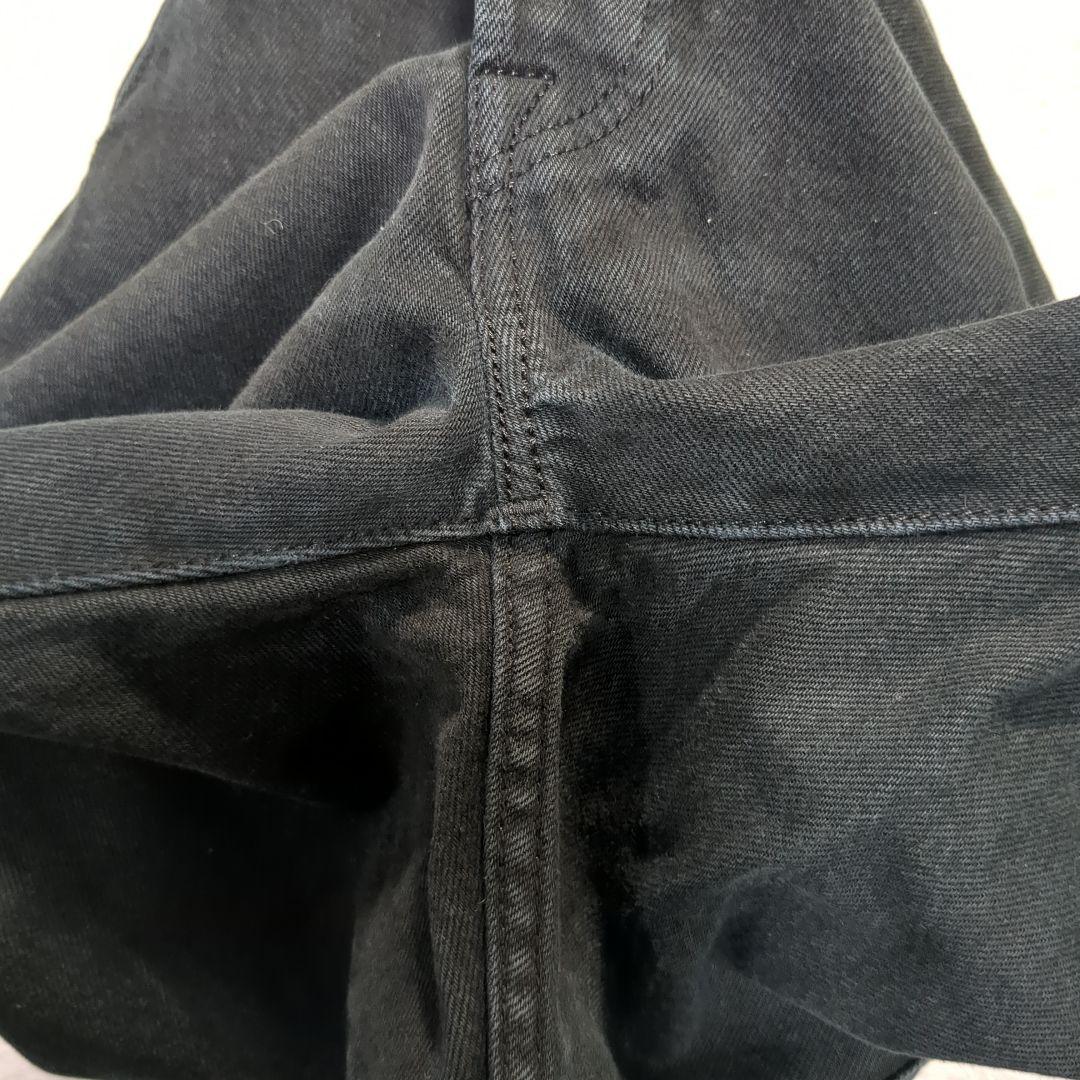 ✨後染めブラック！w33✨ EURO LEVI'S 501 ユーロリーバイス