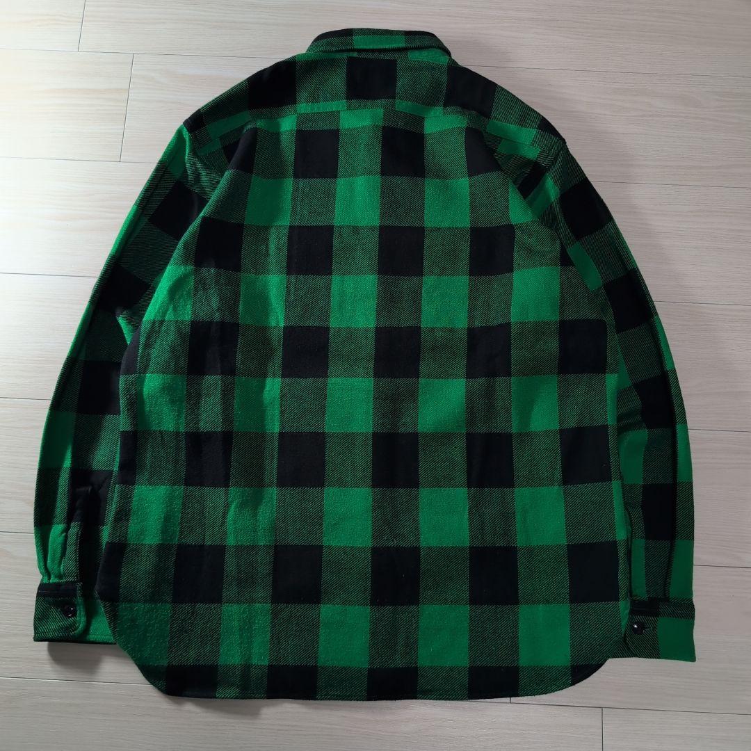 SUGARCANE 厚手 ネルシャツ バッファローチェック L