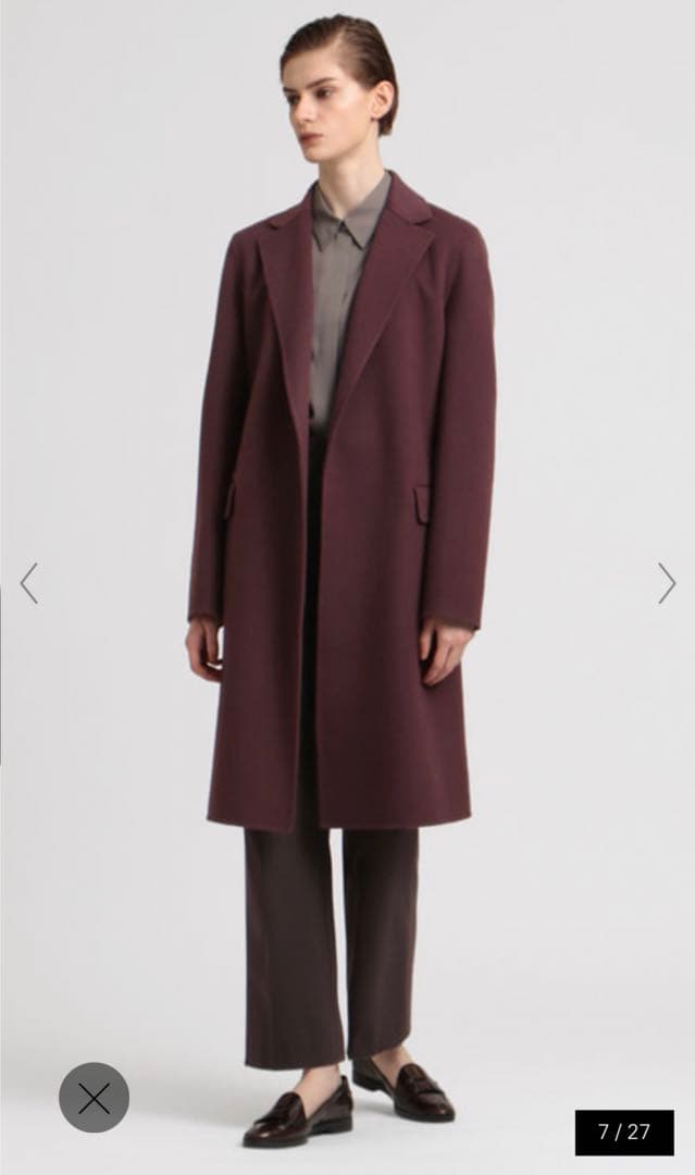 Theoryのコート✨️✨️イエベのウォータムさん