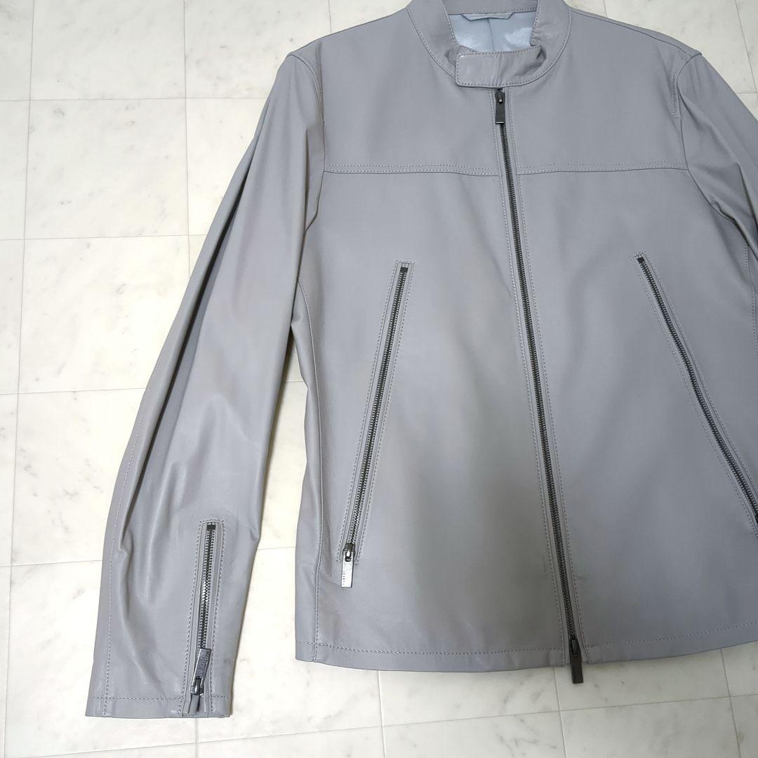 新品 2024年作品 JOSEPH HOMME シングルライダースジャケット