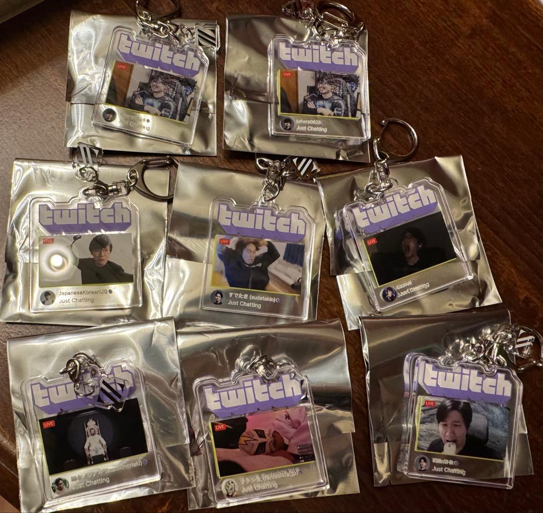 ZETA DIVISION × Twitch アクキー　8点