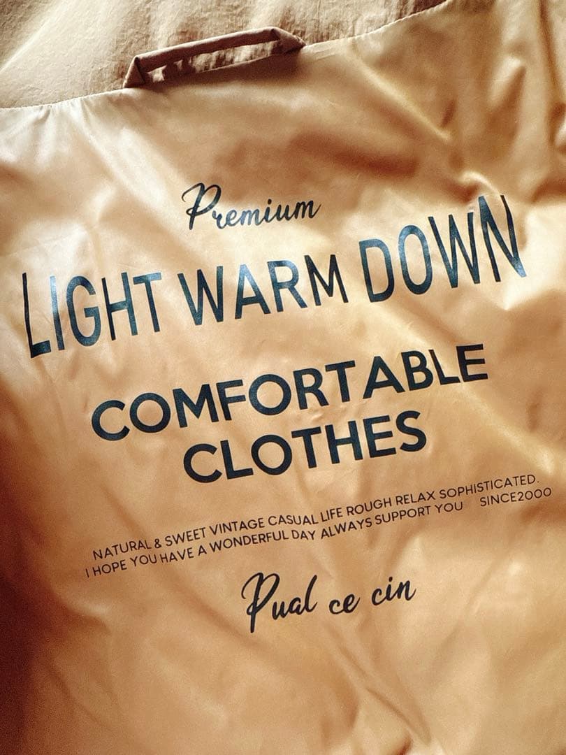 美品＊pual ce cin ショート丈ダウンジャケット