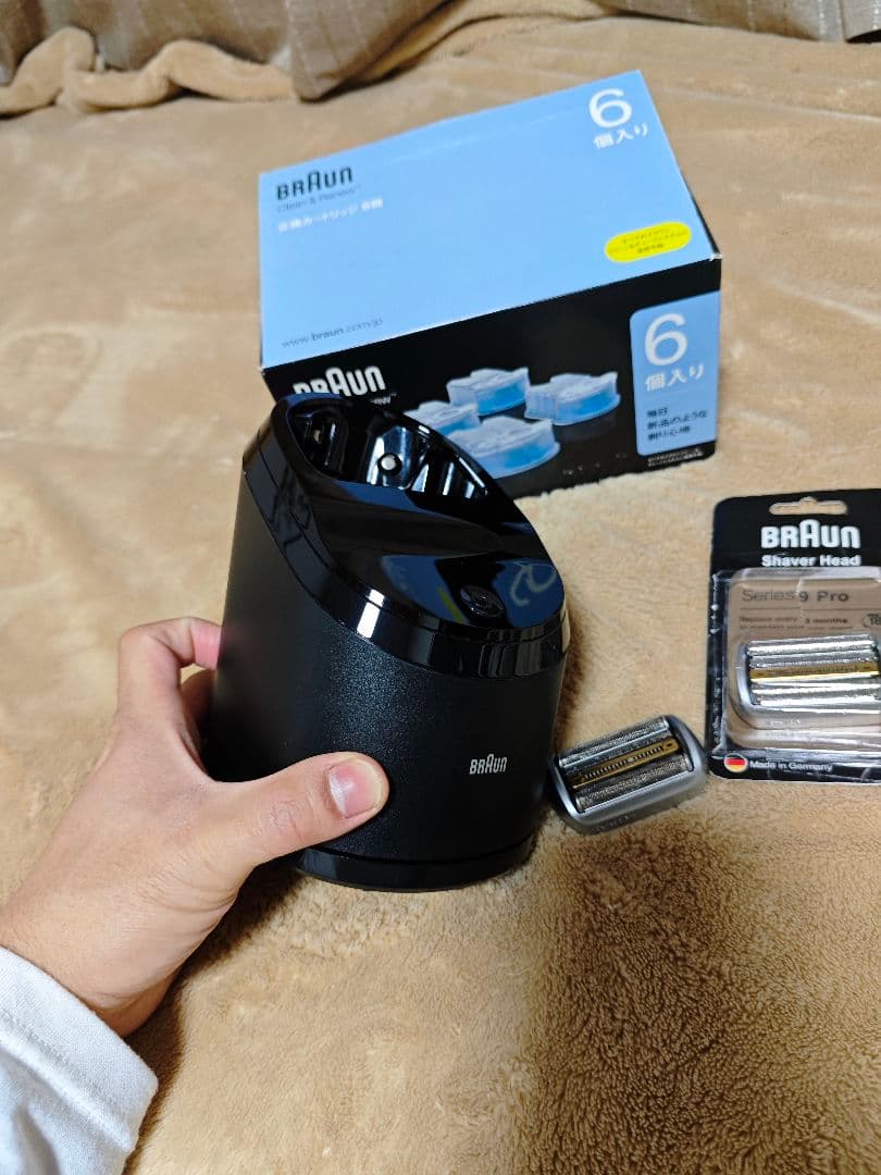 と*ー様 Braun（ブラウン）Series 9 Pro+ 電気シェーバー 洗浄