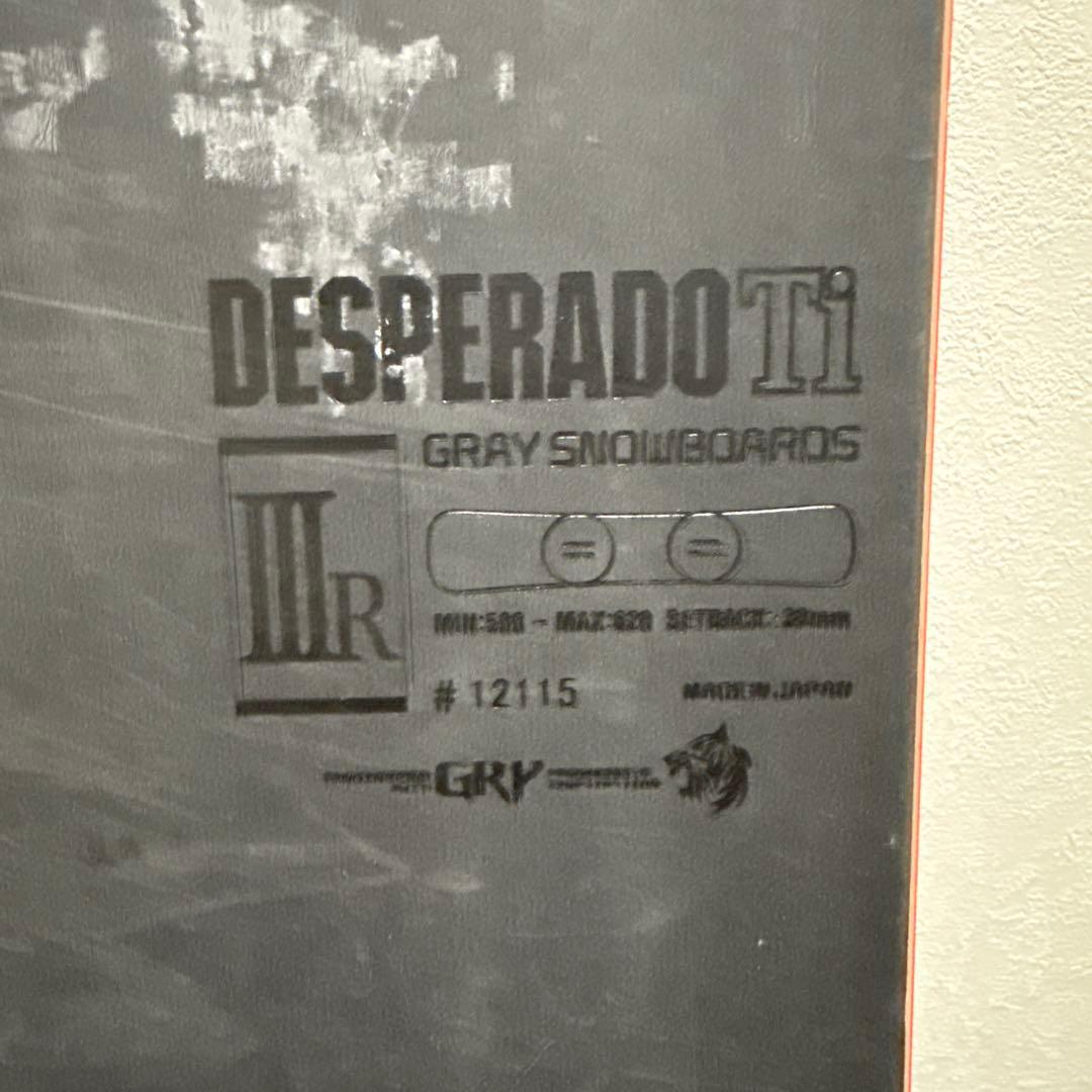 GRAY/グレイ DESPERADO Ti TYPE-R III