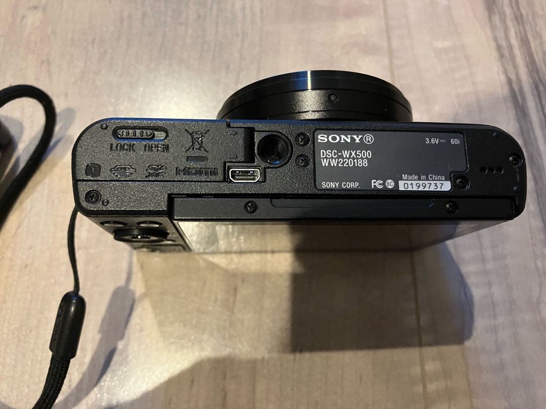 SONY DSC-WX500 コンパクトデジタルカメラ ブラック