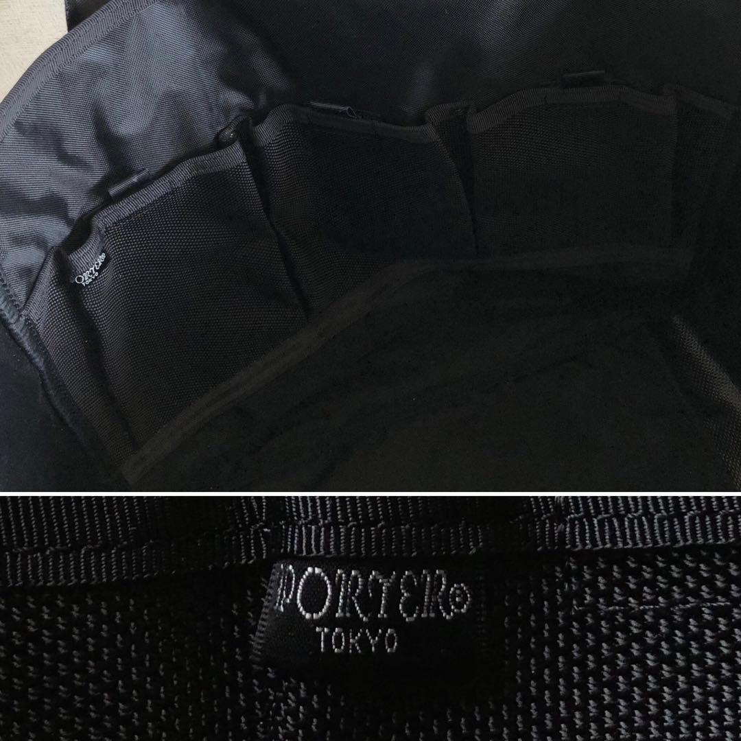 【未使用級 大容量】ポーター　ヒート　 トートバッグ　黒　バリスティックナイロン