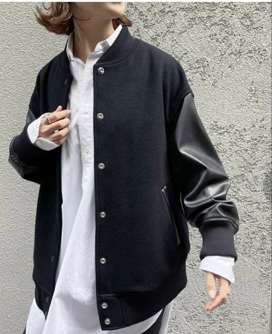 スピック＆スパン　スタジャン ブラック