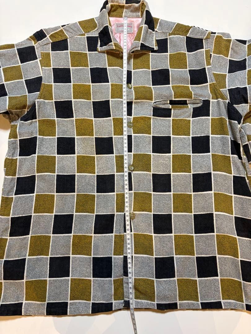 1*0様 【希少良品】50sビンテージ Saddle & Paddleプリントネ