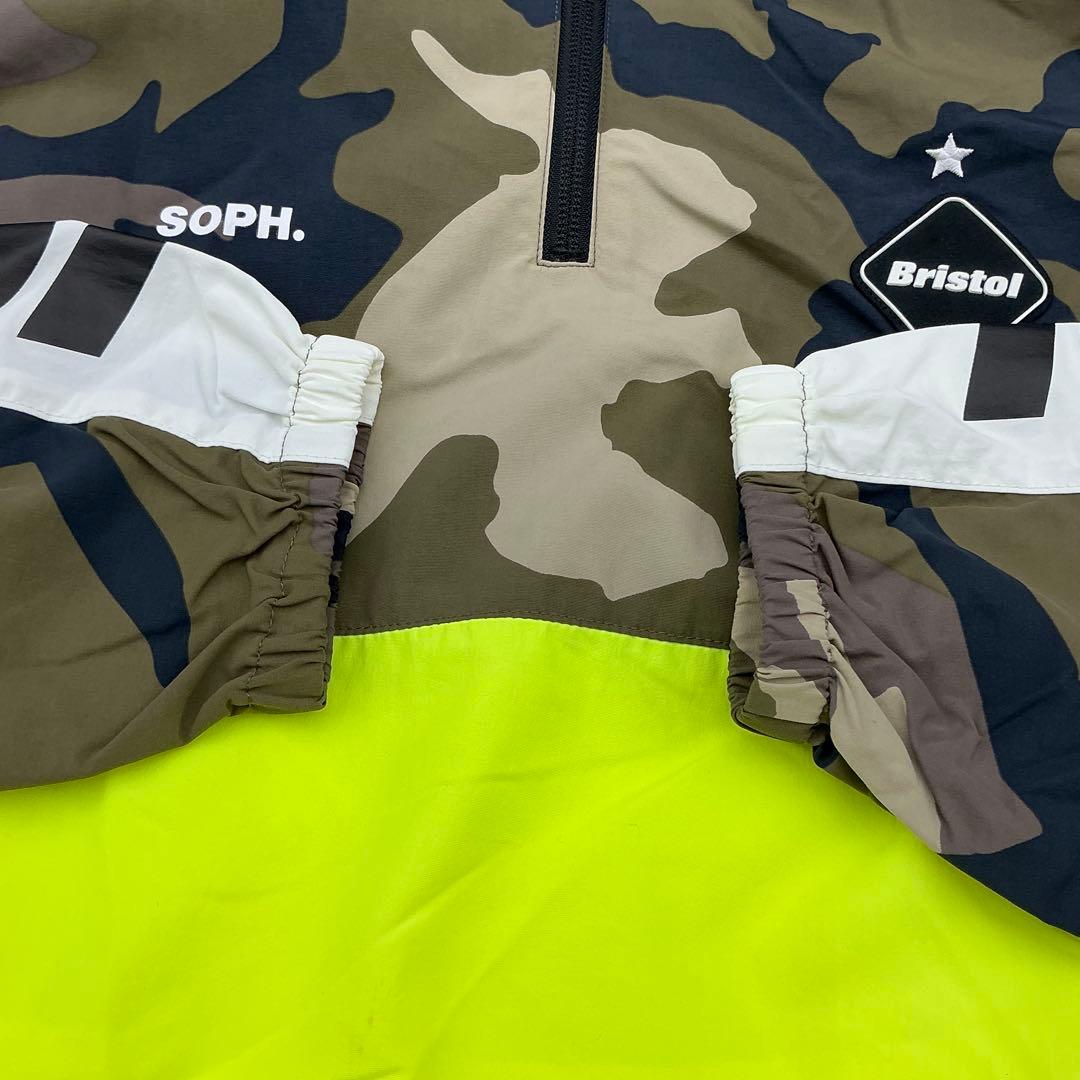 FCRB ハーフジップ アノラック ナイロンジャケット