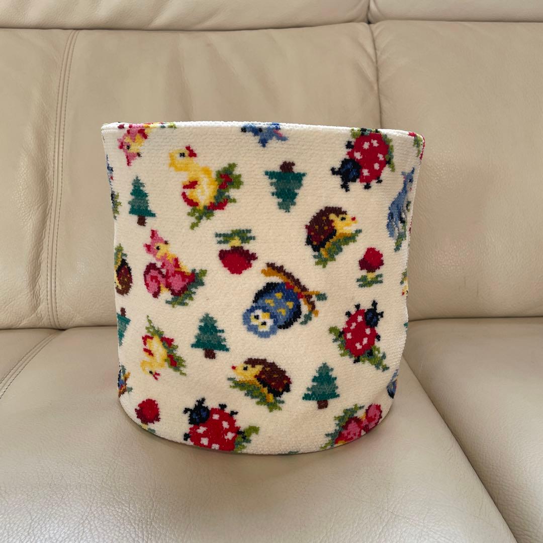 FEILER ハイジ　 オフホワイト　たて21、よこ20、マチ20