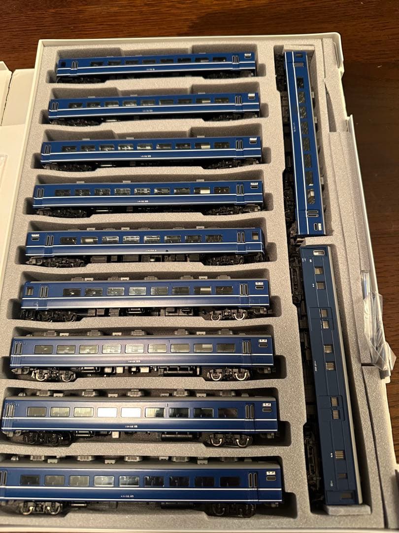 加工品　14系座席車　急行雲仙西海 Tomix14系&KATOマニ37