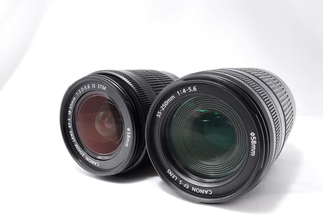 ダブルレンズセット❤️Canon kiss X2❤️高性能レンズ一眼レフカメラ