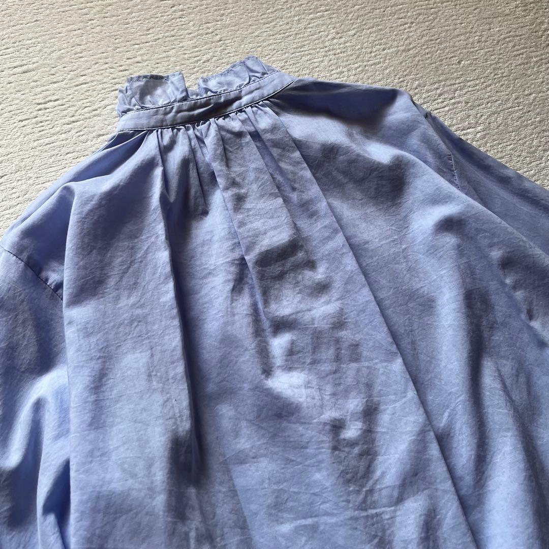 新品未使用 スピック&スパン Spick&Spanフリル シャツ ブラウス