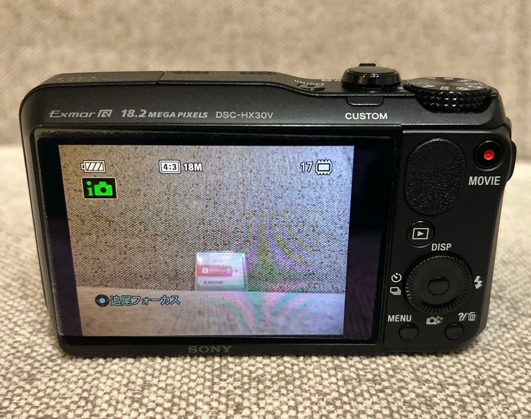 【美品】SONY Cyber-shot DSC-HX30V GPS デジカメ