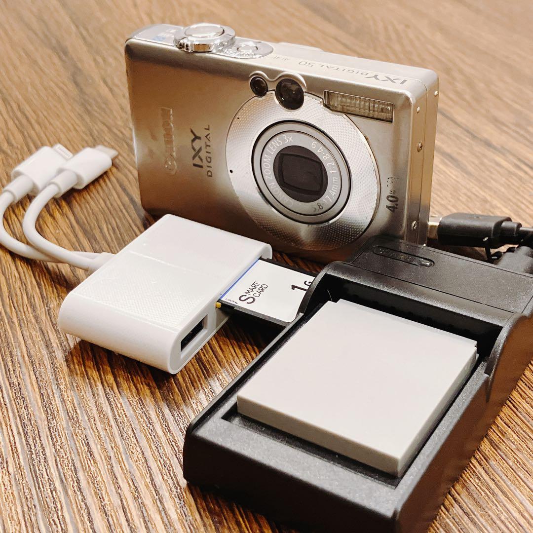 Canon IXY DIGITAL50 PC1011 デジタルカメラ　スマホ転送