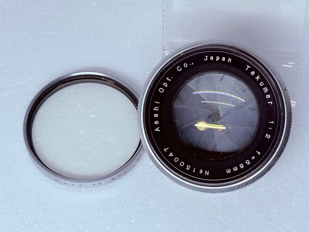 Asahi Pentax AP Takumar 58mm F2 各種動作良好